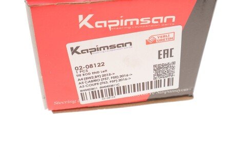 Накінечник кермової тяги kapimsan 0208122