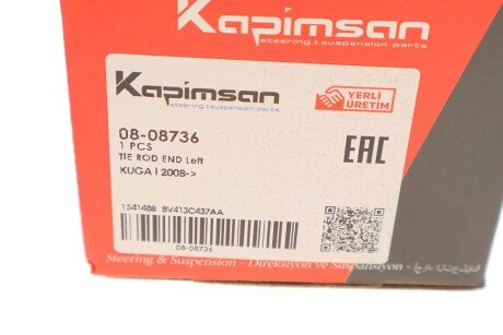 Накінечник кермової тяги kapimsan 0808736