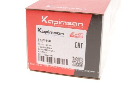 Накінечник кермової тяги kapimsan 1909808