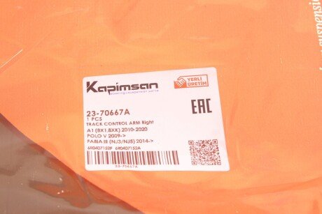 Важіль передньої підвіски kapimsan 2370667A