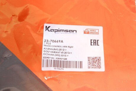 Важіль передньої підвіски kapimsan 2370669A