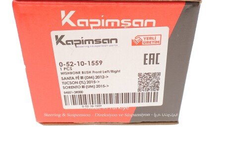 Втулка важеля kapimsan 052101559