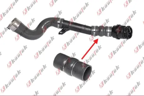 DACIA патрубок турбіни DUSTER 1.5 dCi 12- KAUTEK RETH049