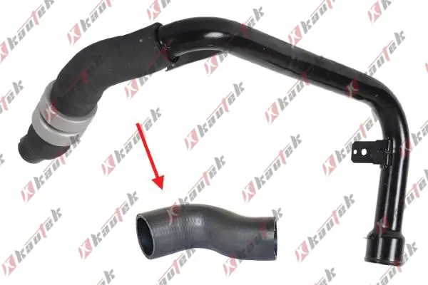 CITROEN Патрубок интеркулера JUMPER 2.2 HDi 110 11-, JUMPER 2.2 HDi 150 11-, FIAT DUCATO 110 Multijet 2,3 D 11-, PEUGEOT BOXER 2.2 HDi 120 06- KAUTEK CITH010 (фото 1)