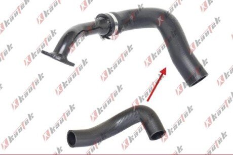 Патрубок интеркулера (турбины) kautek FITH057
