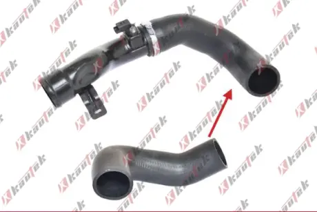 FORD Патрубок интеркулера TRANSIT CONNECT 1.8 TDCi 06-13 KAUTEK FDTH016