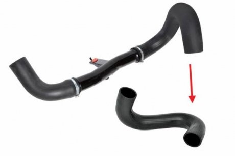 Патрубок інтеркулера (турбіни) kautek FITH093