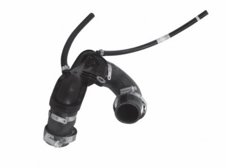 Патрубок интеркулера (турбины) kautek RETH019 на Рено Modus