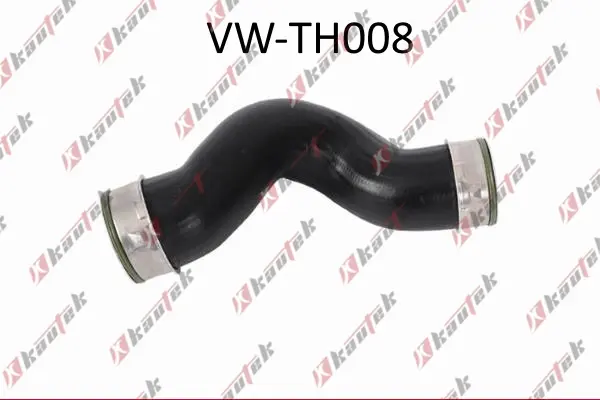 VW Патрубок воздухозаборника Transporter V 1.9TDI 03- KAUTEK VW-TH008 (фото 1)