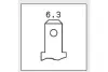 KAVO PARTS TOYOTA Датчик температуры воды Camry 83-,Corolla 79-,Carina E,Land Cruiser Kavo parts ECT9001 (фото 5)