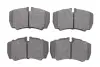Комплект гальмівних колодок kavo parts KBP-10023