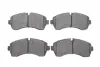 Комплект гальмівних колодок kavo parts KBP-10033