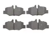 Комплект гальмівних колодок kavo parts KBP-10037