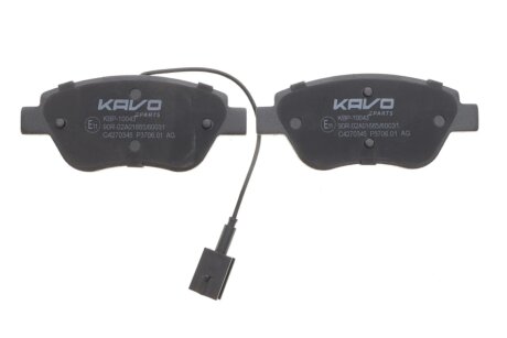 Комплект гальмівних колодок kavo parts KBP10043