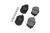 KAVO PARTS TOYOTA Колодки гальмівні задні TOYOTA COROLLA 1.2-2.0H 10.18- kavo parts KBP10089