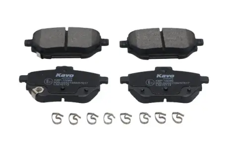 KAVO PARTS TOYOTA Колодки гальмівні задні TOYOTA COROLLA 1.2-2.0H 10.18- kavo parts KBP10089