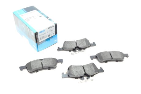 Комплект гальмівних колодок kavo parts KBP9106 на Тойота Ярис