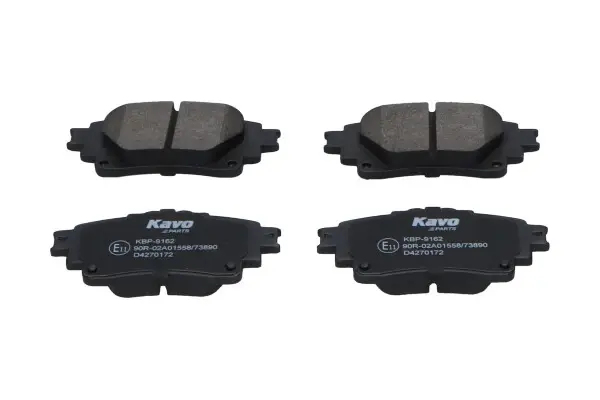 KAVO PARTS TOYOTA гальмівні колодки задн. RAV 4 V Kavo parts KBP9162 (фото 1)