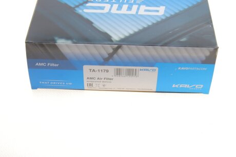 TOYOTA Фильтр воздушный Previa 2,4i 90-99 HiLux 88-97,Mitsubishi ASX,Outlander II,III,Citroen C4 Aircross kavo parts TA1179