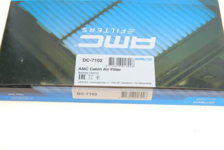 Фильтр салона kavo parts DC7102
