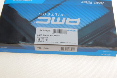 Фільтр салону kavo parts TC1006