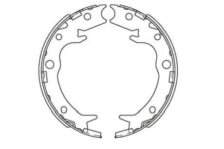 KAVO PARTS HONDA щоки гальмівні CR-V 02- FR-V 05- Kavo parts KBS2908