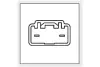 KAVO PARTS MAZDA Включатель фонаря тормоза Mazda 3 03- kavo parts EBL4502