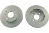 KAVO PARTS NISSAN диск гальмівний передній Almera NX 1.4I 16V,1.6I 16V N15 95- kavo parts BR-6757-C
