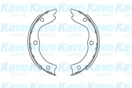 Колодки ручного (стоячого) гальма kavo parts KBS-7428