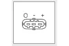 KAVO PARTS OPEL Датчик давления во впускном коллекторе Insignia 1,6-1,8 08-, Astrta J kavo parts EMS-1005