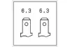KAVO PARTS OPEL Включатель STOP-сигналов Astra,Kadett,VectraA,Front kavo parts EBL1002
