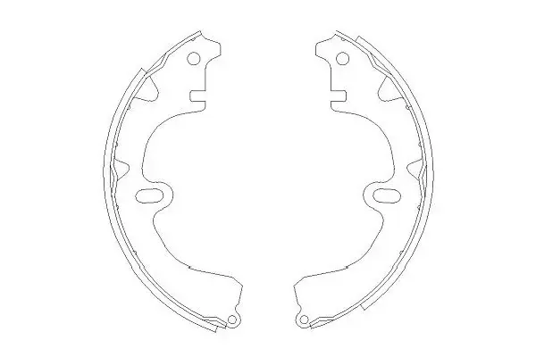 KAVO PARTS щоки гальмівні TOYOTA Corolla -00 kavo parts KBS-9918