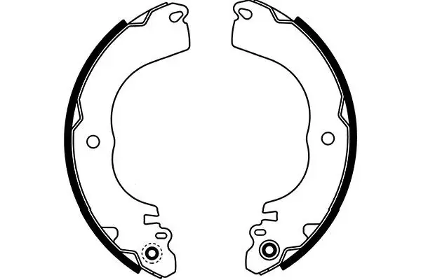 Колодки ручного (стоячого) тормоза kavo parts BS7429