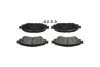 Колодки ручного (стоячого) тормоза kavo parts KBP-9152