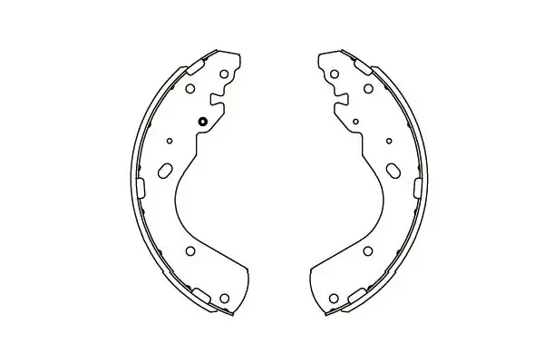 Колодки ручного (стоячого) гальма Kavo parts KBS5404 (фото 1)