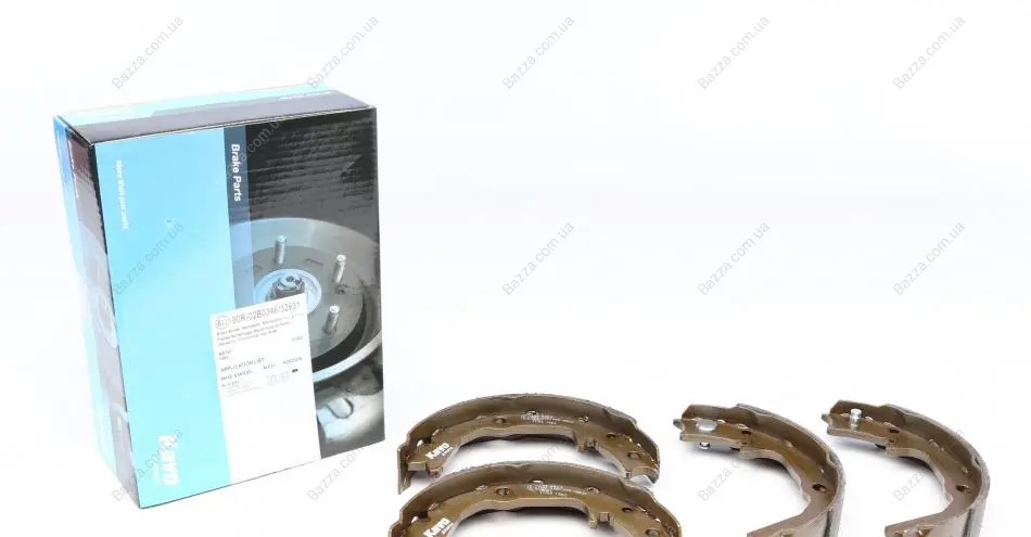 Колодки ручного (стоячого) гальма Kavo parts KBS-6404 (фото 1)
