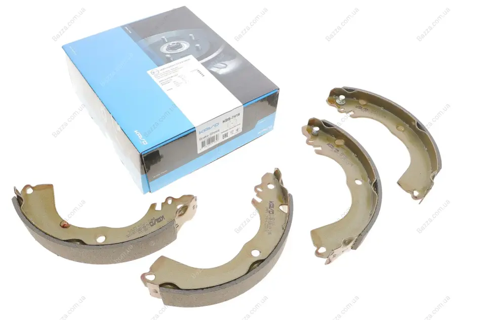 Колодки ручного (стоячого) гальма Kavo parts KBS7416 (фото 1)
