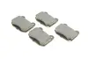 Комплект гальмівних колодок kavo parts KBP-6562
