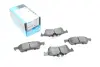 Комплект гальмівних колодок kavo parts KBP-9106