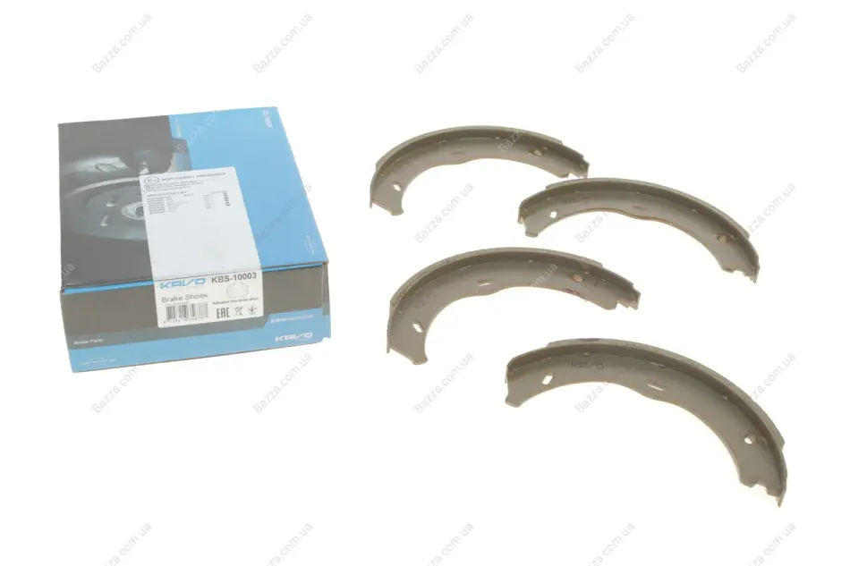 Комплект гальмівних колодок Kavo parts KBS-10003 (фото 1)