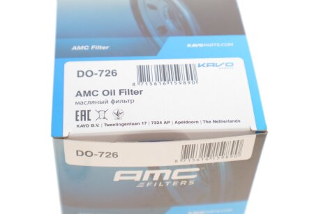 Масляный фильтр kavo parts DO726
