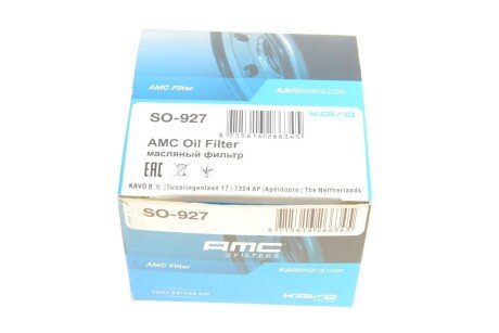 Масляный фильтр kavo parts SO927