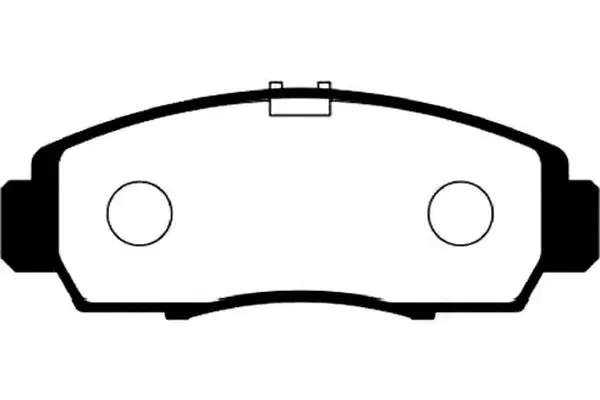 Передні тормозні (гальмівні) колодки Kavo parts BP2038 (фото 1)