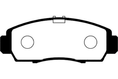 Передні тормозні (гальмівні) колодки kavo parts BP2038