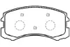 Передні тормозні (гальмівні) колодки Kavo parts BP5546 (фото 1)