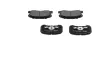 Передние тормозные колодки kavo parts KBP1508