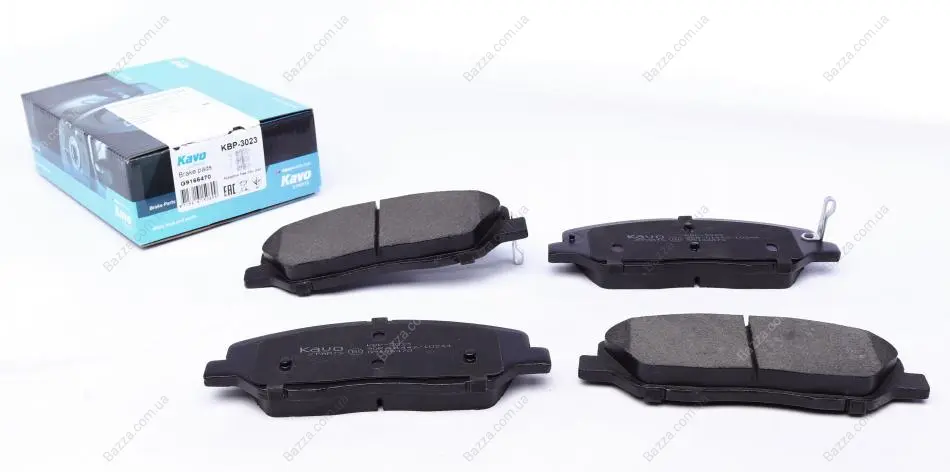 Передние тормозные колодки kavo parts KBP-3023