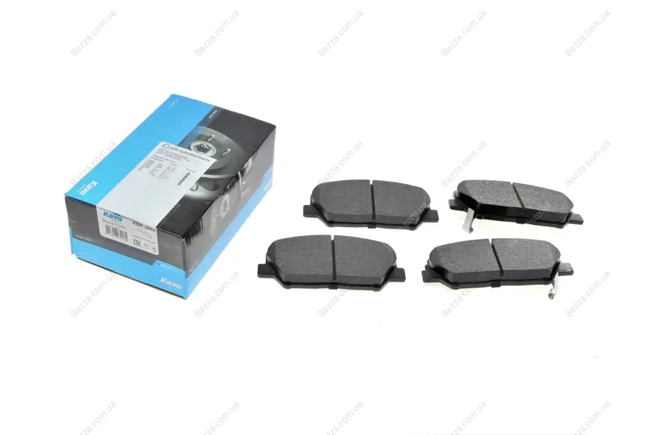 Передние тормозные колодки kavo parts KBP-3042