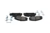 Передние тормозные колодки kavo parts KBP3503