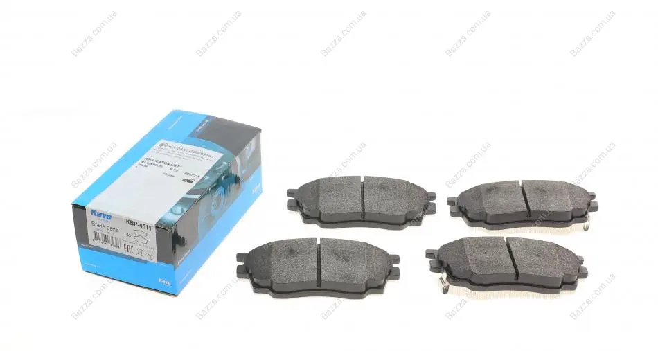 Передние тормозные колодки kavo parts KBP-4511